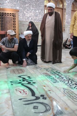 تصاویر / تجدید میثاق مدیریت ومعاونین مرکز مدیریت حوزه علمیه استان قزوین با امام خمینی (ره) وشهدا