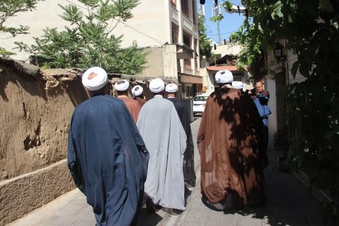 تصاویر / تجدید میثاق مدیریت ومعاونین مرکز مدیریت حوزه علمیه استان قزوین با امام خمینی (ره) وشهدا