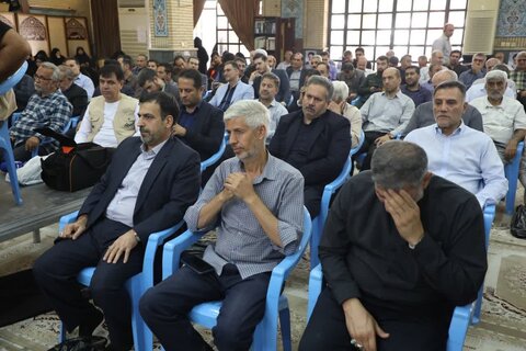 مراسم سالروز رحلت ملکوتی امام خمینی  (ره) در مسجد امام جعفر صادق(ع) کرج