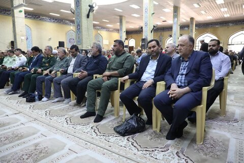 مراسم سالروز رحلت ملکوتی امام خمینی  (ره) در مسجد امام جعفر صادق(ع) کرج