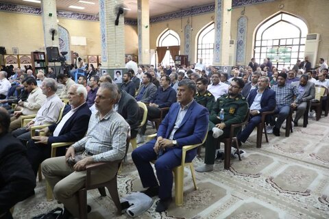 مراسم سالروز رحلت ملکوتی امام خمینی  (ره) در مسجد امام جعفر صادق(ع) کرج