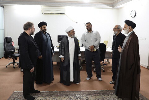 تصاویر/ بازدید دبیرکل شورای علمای شیعه در پاکستان از خبرگزاری حوزه