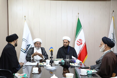 تصاویر/ بازدید دبیرکل شورای علمای شیعه در پاکستان از خبرگزاری حوزه