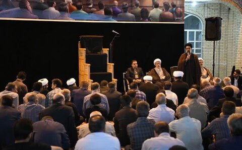 تصاویر| مراسم سوگواری شهادت حضرت امام محمد باقر(ع) در شهرستان آباده