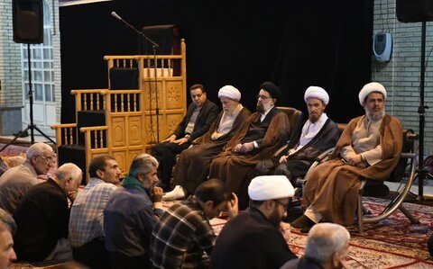 تصاویر| مراسم سوگواری شهادت حضرت امام محمد باقر(ع) در شهرستان آباده