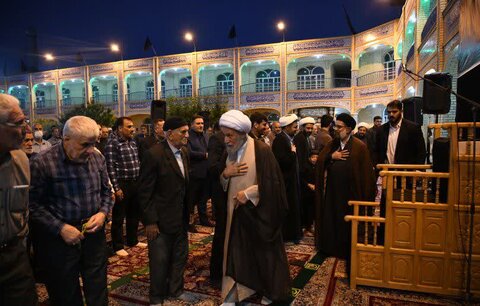 تصاویر| مراسم سوگواری شهادت حضرت امام محمد باقر(ع) در شهرستان آباده