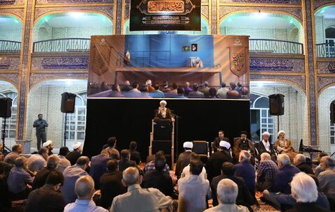 تصاویر| مراسم سوگواری شهادت حضرت امام محمد باقر(ع) در شهرستان آباده