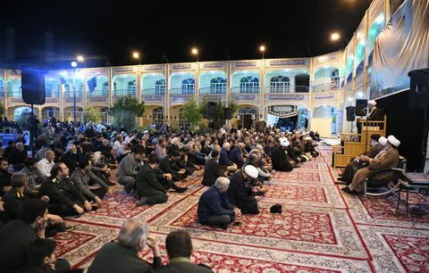 تصاویر| مراسم سوگواری شهادت حضرت امام محمد باقر(ع) در شهرستان آباده