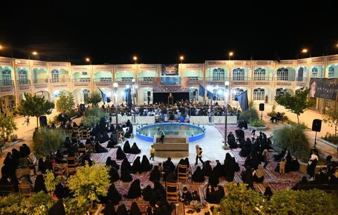 تصاویر| مراسم سوگواری شهادت حضرت امام محمد باقر(ع) در شهرستان آباده