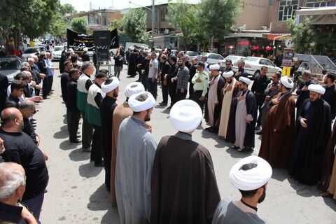 تصاویر/ سوگواری مردم بناب در سالروز شهادت امام محمدباقر (ع)
