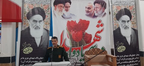 تصاویر/ آیین بزرگداشت سی و ششمین سالگرد ارتحال امام خمینی(ره) در دندی