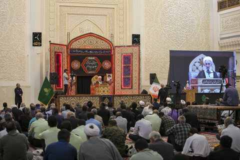 تصاویر| مراسم بزرگداشت حضرت امام خمینی(ره) در حرم مطهر شاهچرغ(ع)