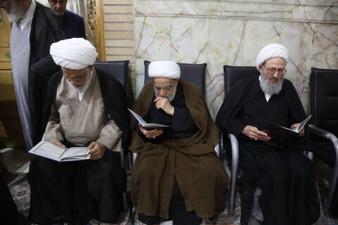 تصاویر / مراسم سالگرد ارتحال امام خمینی (ره) از سوی مقام معظم رهبری در قم