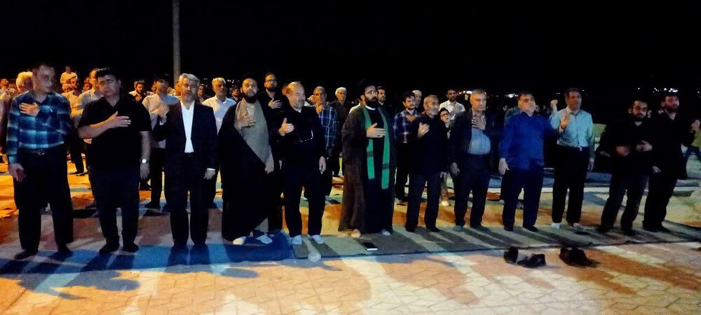 تصاویر/ مراسم عزاداری شهادت امام محمد باقر(ع) در آستان سید صلاح الدین محمد( ع ) آبدانان