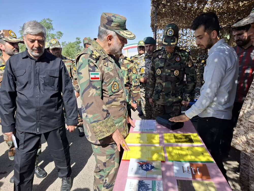 امیر سرتیپ حیدری از دستاوردهای جدید موشکی ۸۴۰ موشکی نزاجا بازدید کرد