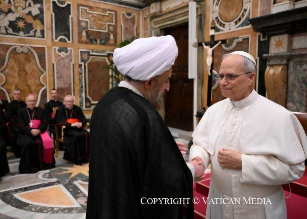 دیدار سفیر جمهوری اسلامی ایران در واتیکان با جناب پاپ لئو چهاردهم رهبر کاتولیک های جهان 