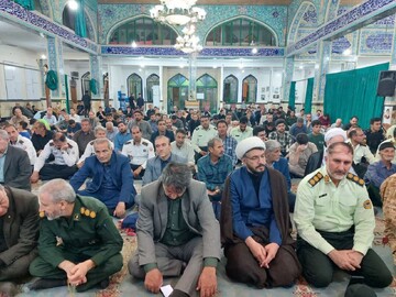 تصاویر/ مراسم بزرگداشت سی و ششمین سالگرد ارتحال امام خمینی (ره) در میانه