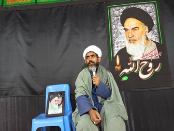 تصاویر/ مراسم سالگرد ارتحال امام در بخش اسماعیلی