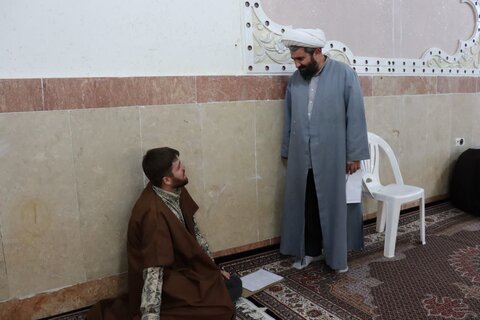 تصاویر/ برگزاری امتحانات نیمسال دوم در مدرسه علمیه امام خمینی (ره) ارومیه