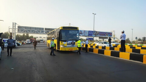 تصاویر / بدرقه کاروان های اعزامی به مرقد امام خمینی (ره)