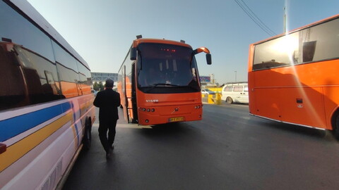 تصاویر / بدرقه کاروان های اعزامی به مرقد امام خمینی (ره)