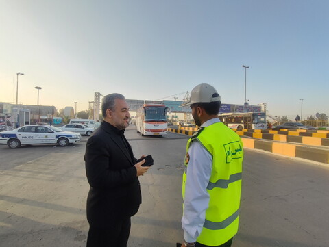 تصاویر / بدرقه کاروان های اعزامی به مرقد امام خمینی (ره)