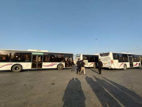 تصاویر / بدرقه کاروان های اعزامی به مرقد امام خمینی (ره)