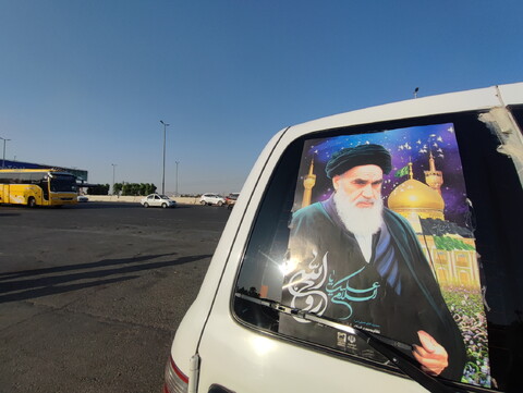 تصاویر / بدرقه کاروان های اعزامی به مرقد امام خمینی (ره)