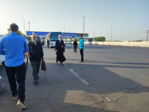 تصاویر / بدرقه کاروان های اعزامی به مرقد امام خمینی (ره)