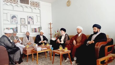 جامعہ روحانیت خیبرپختونخوا کے وفد کی علامہ شبیر میثمی سے ملاقات