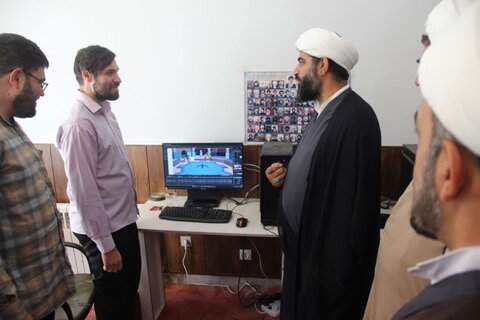 تصاویر / دیدار مسئول مرکز راهبردی جذب حوزه های علمیه کشور با نماینده ولی فقیه در استان قزوین