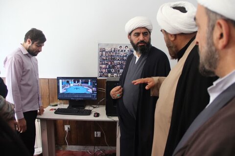 تصاویر / دیدار مسئول مرکز راهبردی جذب حوزه های علمیه کشور با نماینده ولی فقیه در استان قزوین