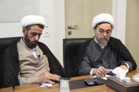 تصاویر / دیدار مسئول مرکز راهبردی جذب حوزه های علمیه کشور با نماینده ولی فقیه در استان قزوین