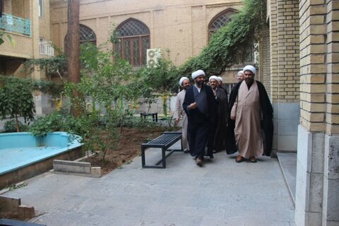 تصاویر / دیدار مسئول مرکز راهبردی جذب حوزه های علمیه کشور با نماینده ولی فقیه در استان قزوین