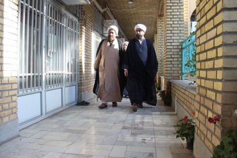 تصاویر / دیدار مسئول مرکز راهبردی جذب حوزه های علمیه کشور با نماینده ولی فقیه در استان قزوین