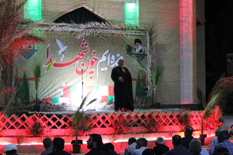 یادواره ۵ شهید‌ گمنام شهر محی آباد