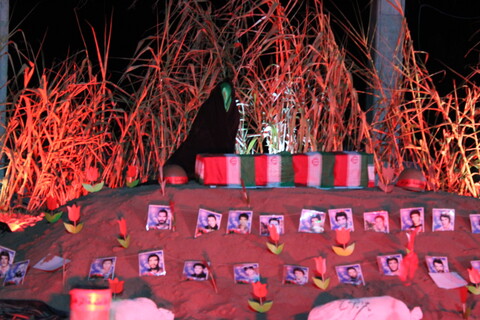 یادواره ۵ شهید‌ گمنام شهر محی آباد