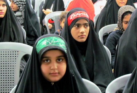 تصاویر/ سومین اجتماع دختران روح‌الله در بندر دیر