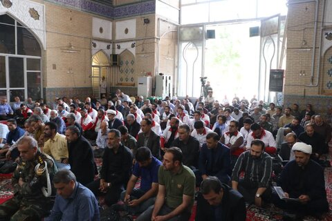 تصاویر مراسم رحلت امام (ره) در بروجرد