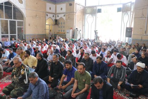 تصاویر مراسم رحلت امام (ره) در بروجرد