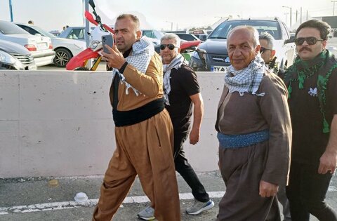تصاویر/کاروان «رهروان روح‌الله» از استان کردستان عازم حرم مطهر امام (ره) شد