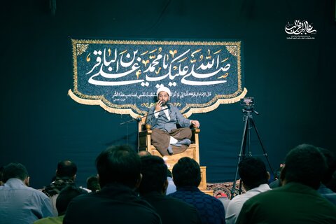 ہیئتِ عزاداران علی ابن ابی طالب (ع) مشہد کے تحت پانچویں امام کی شہادت پر مجلسِ عزاء