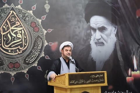 مراسم سالروز رحلت حضرت امام خمینی (ره)  در مسجد جامع کمالشهر