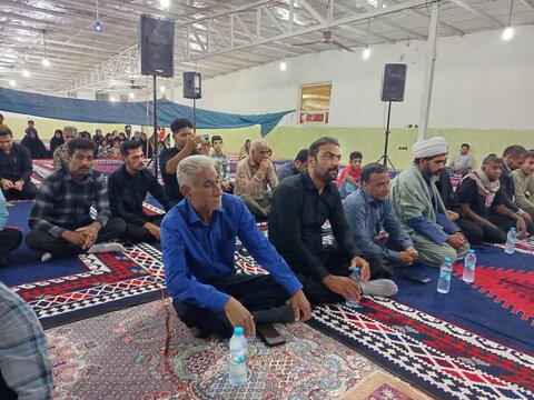 تصاویر/ مراسم ارتحال امام در بخش اسماعیلی