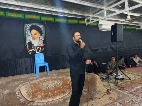 تصاویر/ مراسم ارتحال امام در بخش اسماعیلی