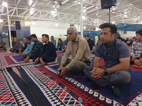 تصاویر/ مراسم ارتحال امام در بخش اسماعیلی