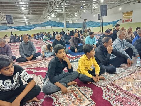 تصاویر/ مراسم ارتحال امام در بخش اسماعیلی