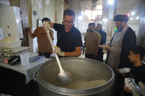 تصاویر / ایستگاه صلواتی کتائب سیدالشهداء عراق بمناسبت رحلت امام خمینی (ره)