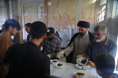 تصاویر / ایستگاه صلواتی کتائب سیدالشهداء عراق بمناسبت رحلت امام خمینی (ره)