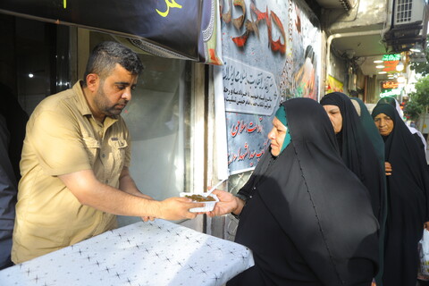 تصاویر / ایستگاه صلواتی کتائب سیدالشهداء عراق بمناسبت رحلت امام خمینی (ره)